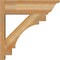 Ekena Millwork Merced Rough Sawn Traditional Outlooker, Western Red Cedar, 8"W x 26"D x 26"H OUT08X26X26MRC01RWR - alternate 3